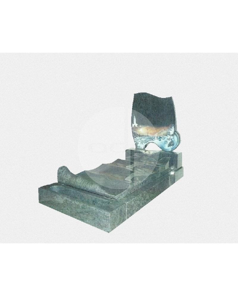 Campa em Granito Azul Vizag