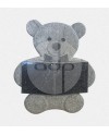 Lápide com Urso esculpido