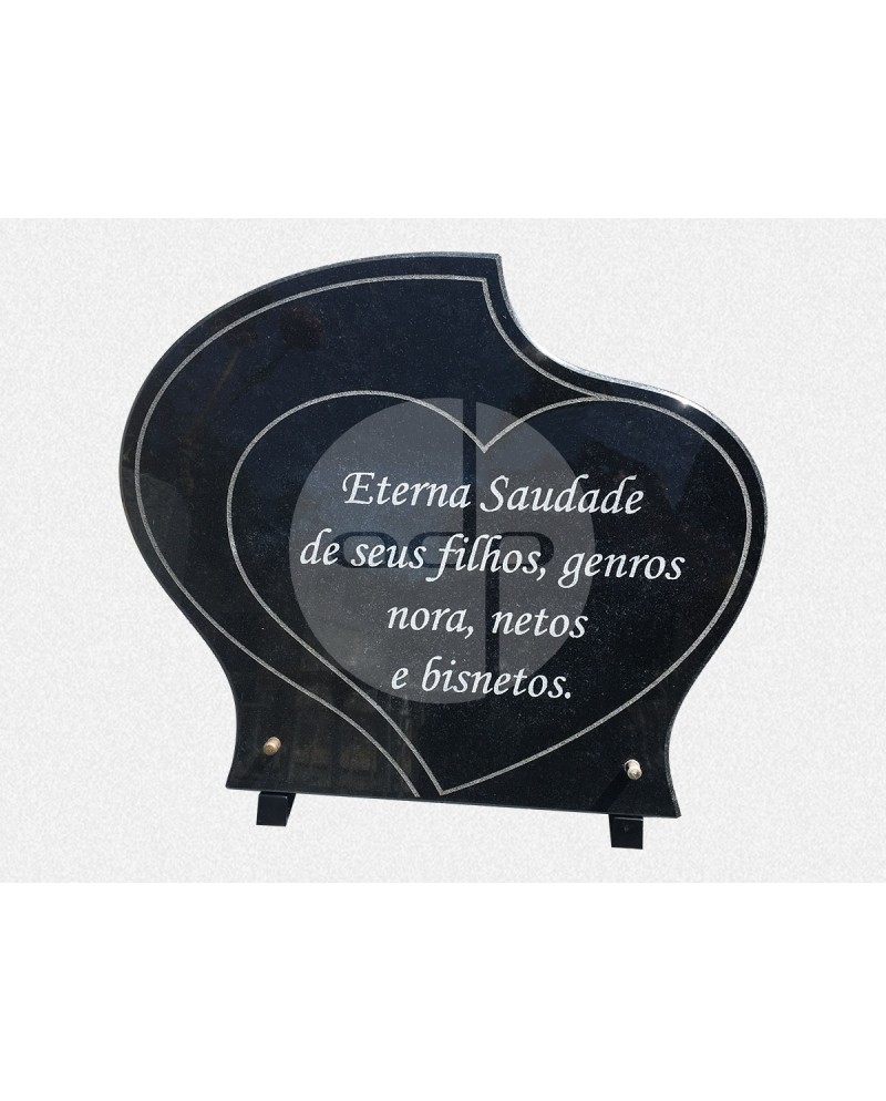 Lápide em Forma de Coração