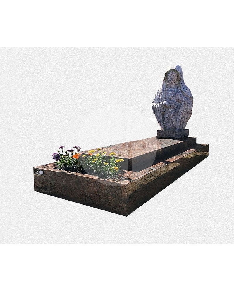 Campa em Granito Multicolor Red