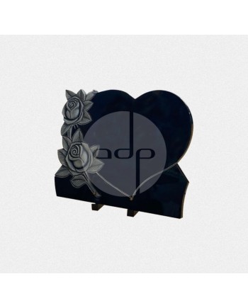 Lápide com escultura