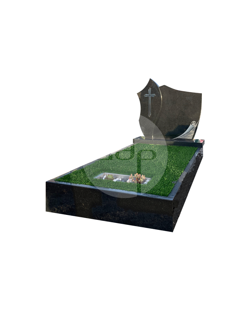 Campa em granito Preto Indiano